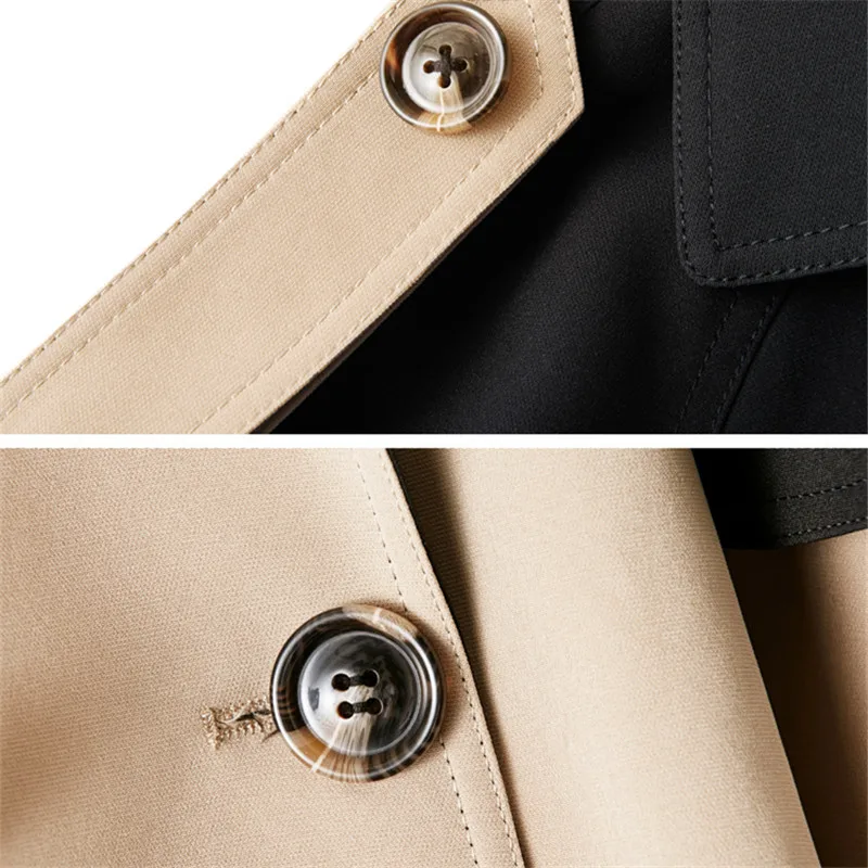 Spring Autumn New Patchwork Trench Coat Women Contrast Color Windbreaker Loose Casual Long Belt Double Breasted Overcoat Female