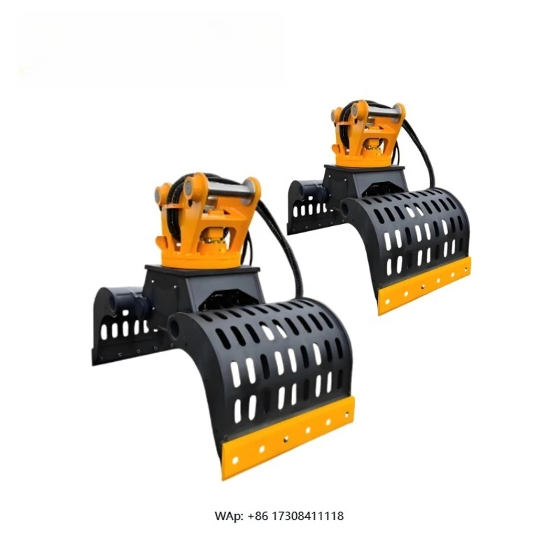 20 Ton Excavator Scrap Recycling Timber Sorting Grapple Rotatory Gripper Hydraulic Demolition with Core Motor Engine Components