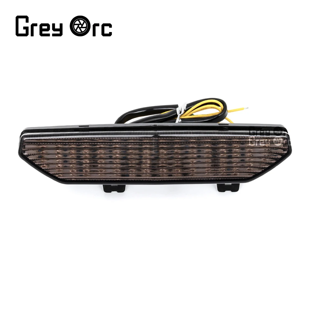 دراجة نارية الخلفية الذيل ضوء الفرامل بدوره إشارات المتكاملة مصباح ليد لكاواساكي ZX-6R 2007-2008 ZG-14 CONCOURS ZRX-1200 DAGE