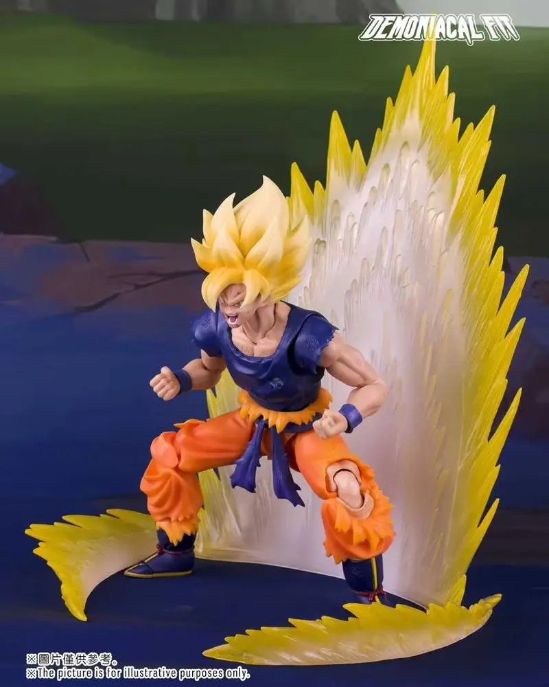 

Фигурка Dragon Ball Z Goku-Demononiacal Fit Rage Awakening Battle Damage Shf Коллекционная игрушка для украшения рабочего стола