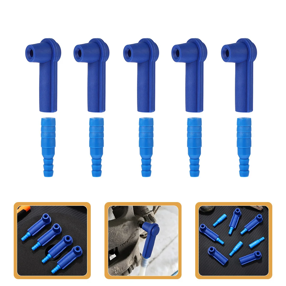 

6pcs Brake Fluid Changer Connector Brake Oil Exchange Tool For Car Truck Air Bleeder Pump Fluid Replacement Repair Kit