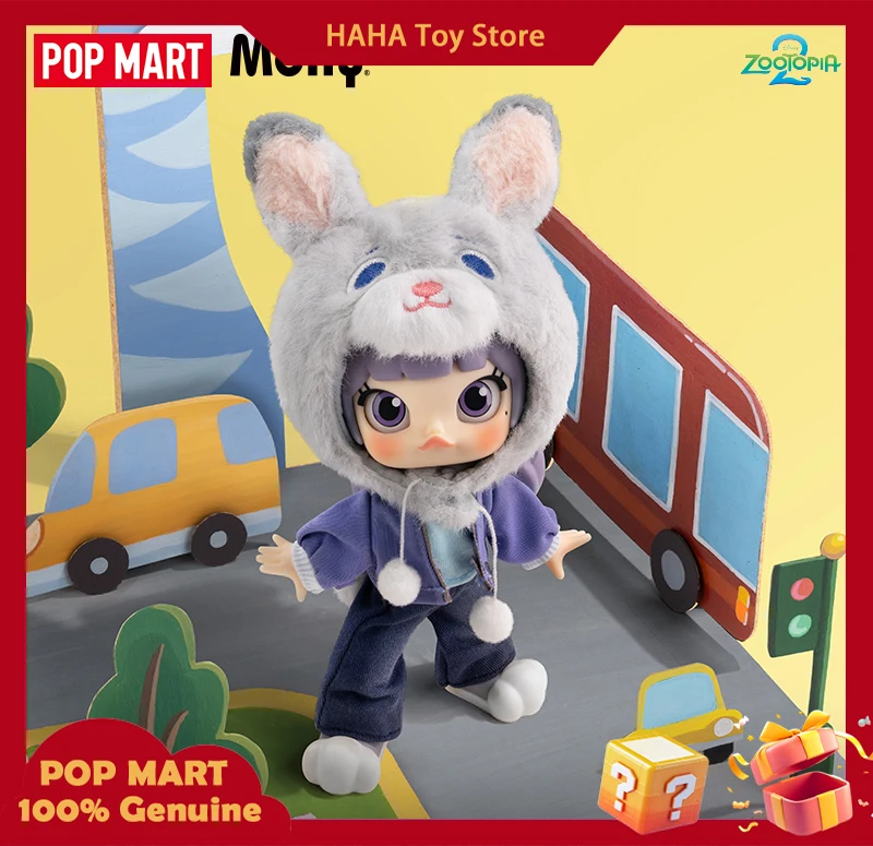 

New Popmart Disney Molly × Zootopia 2 Series 1/12 Figurine Blind Box Toys Kawaii Anime Action Bjd Figure Girls Trendy Xmas Gift