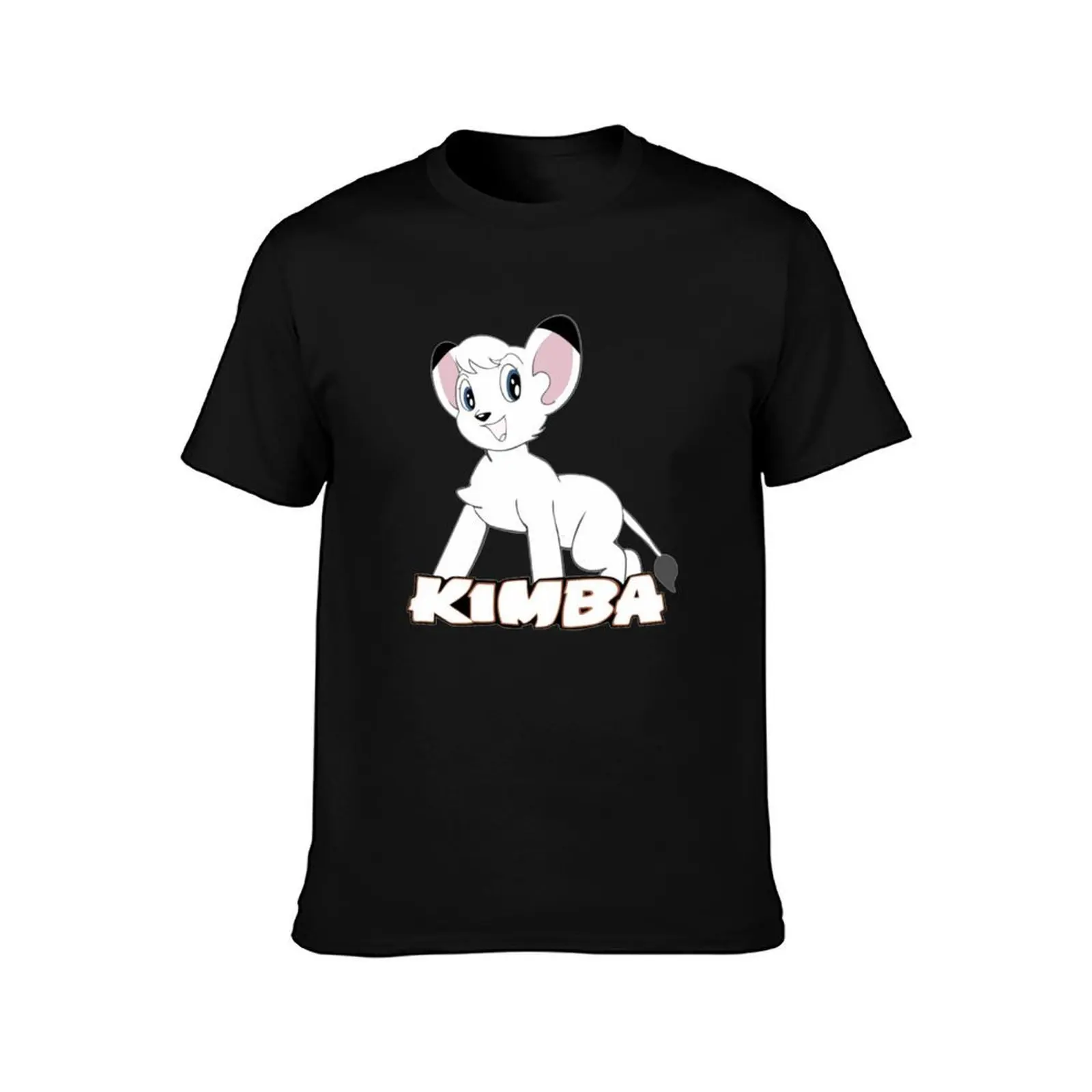 Kimba White Lion Dad shirts, mockup, men, Fathers Day Gift, alignment tool, T-Shirt Basic Simple Design Short Sleeve Shirt