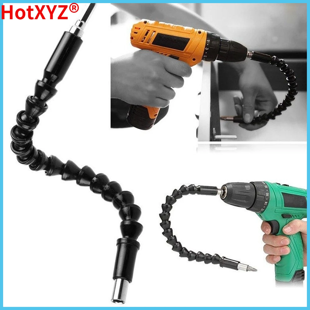 Charging Drill Electric Screwdriver Universal Soft Shaft Head sleeve Driver Multi-functional Metal Connection Extension Rod