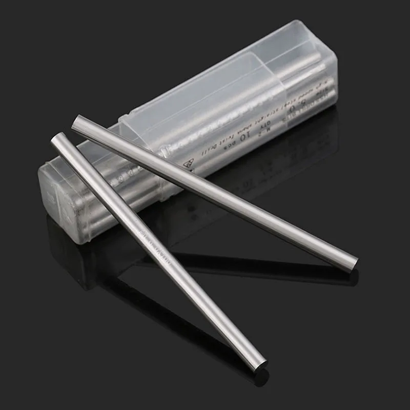 M0.8-M13 Diameter/ Long100-200mm Cylinder Steel Bar Round Cutter CNC Lathe Machining Cutter Round Rod Tungsten Steel Bar