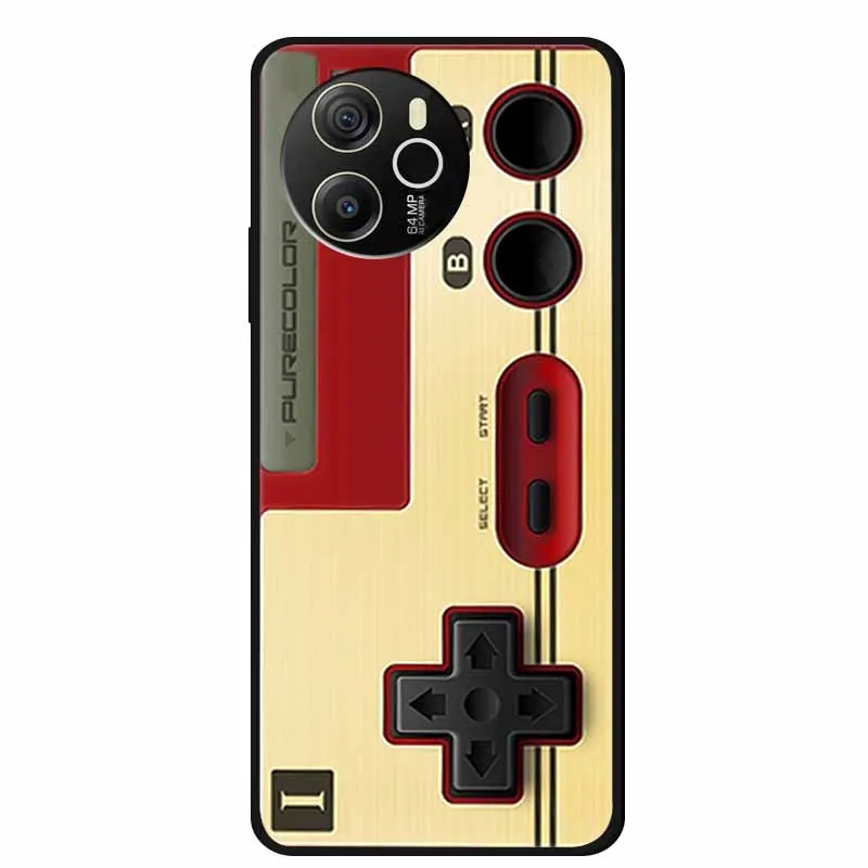 Dla Blackview Shark 8 Etui Shark8 Czarny Silikonowy Miękki Pokrowiec Na Telefon Blackview Shark 8 Pokrowiec 6,78" Coque Funda — zdjęcie 5