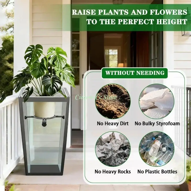 X90F Independently Extending Pot Support for Tapered and Column Containers