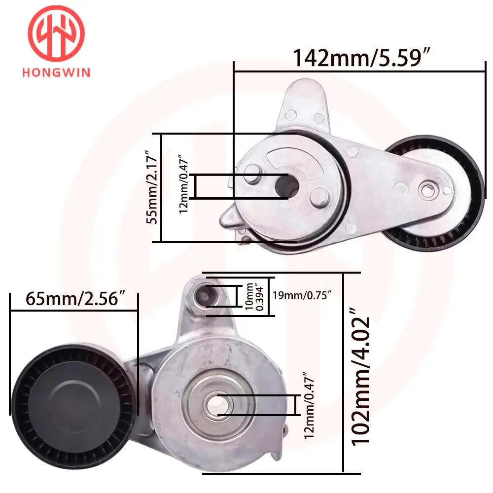 6732000270 Engine Timing Belt Tensioner 6732000170 For Ssangyong TIVOLI D16F Beautiful KORANDO D16DF KORANDO G16F 6732000070