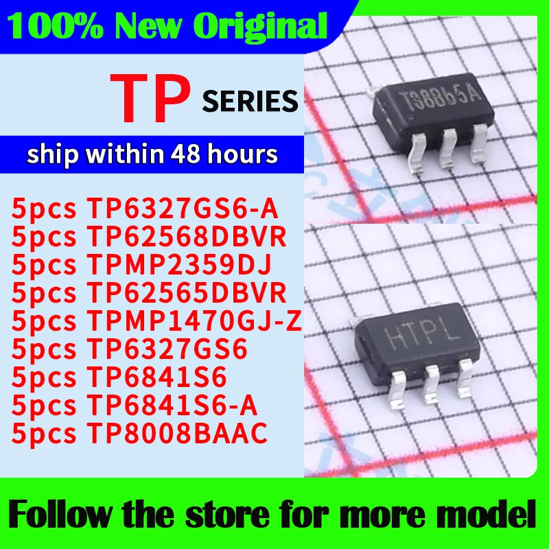 5pcs/lot TP6327GS6-A TP62568DBVR TPMP2359DJ TP62565DBVR TPMP1470GJ-Z TP6327GS6 TP6841S6 TP6841S6-A TP8008BAAC High quality New