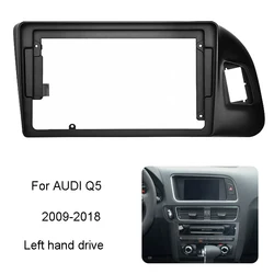 Android Car Radio Big Screen Frame Kit For Audi Q5 2010-2018 Auto Stereo Dashboard Refit Fascia Bezel Faceplate