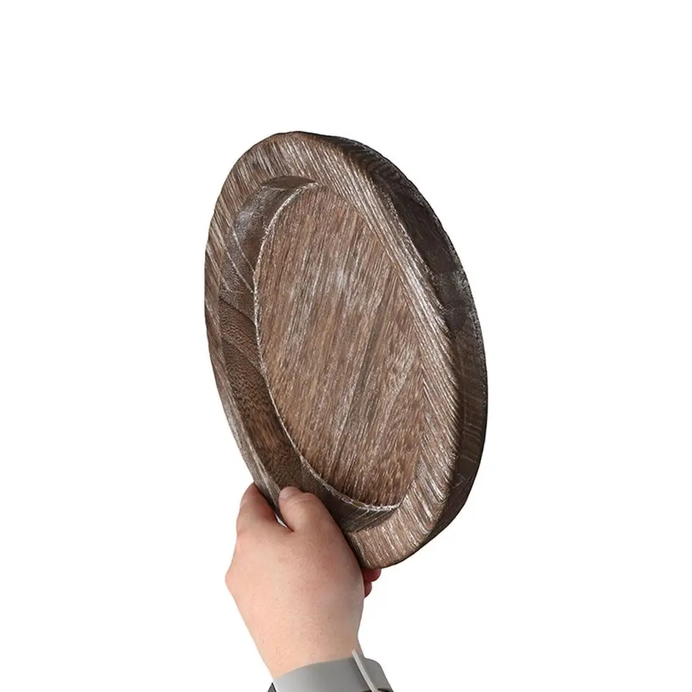

Wear-resistant Kitchen Countertop Lightweight Home Decor Tableware Food Dinner Plate Serving Tray Storage Tray Candle Holder