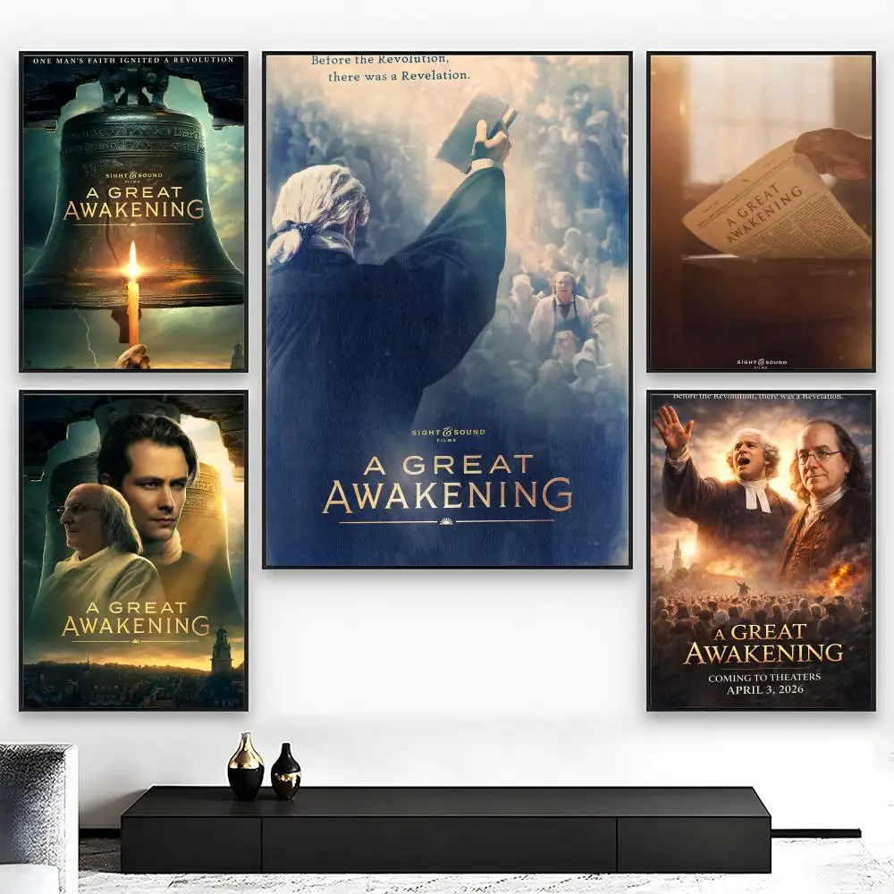 Spiritual Transformative Movie A-A Great Awakening Poster High-Grade For Home Room Bar Cafe Decoration Art & Present
