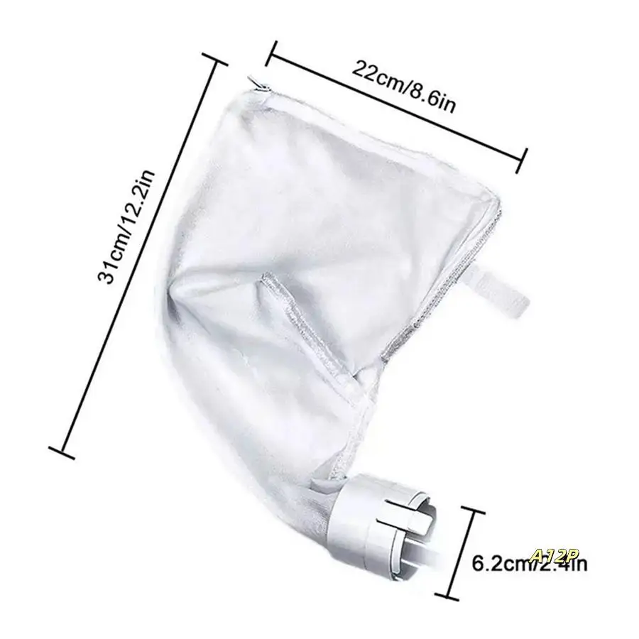 

5 Pack Zippered Bag Replacement Fits For Polaris 360, 380 Swimming Pool Cleaner All Purpose Filter Bag