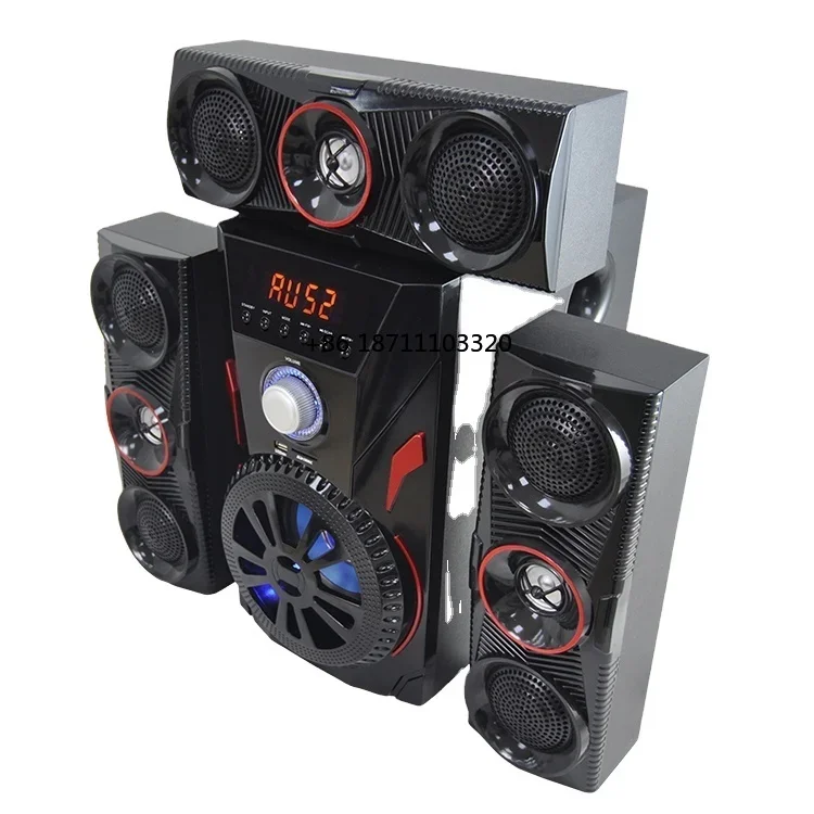 3.1 Bluetooth Subwoofer Home Theatre System Speaker Professional Audio Hifi Sound Bass Speaker With USB Use Aux Fm Radio