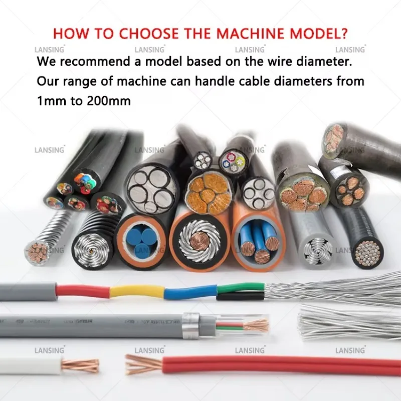 11 Channels 5 Blades Automatic Waste Copper Wire Recycling Stripper Small Cable Wire Stripping Machine Cutting Speed 30m/min