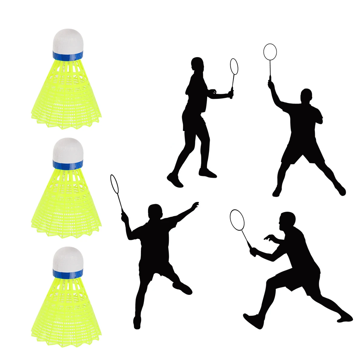 

Luminous LED Night Badminton Glow Dark School Child Glowing Night Shuttlecock For Badminton Entertainment Fitness Beginner