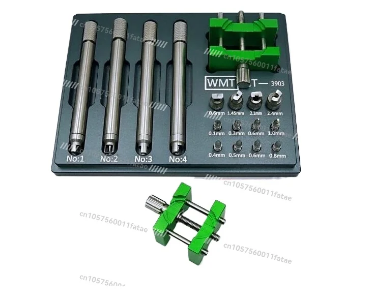 Dissolvant d'aiguilles de montre sans Contact, cadran de précision W0638, outil professionnel de 0.1mm à 2.4mm