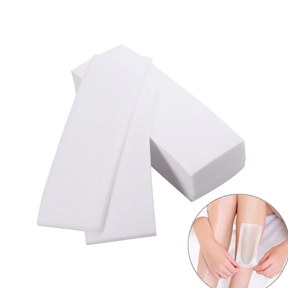 

2 упаковки нетканых восковых полосок для депиляции, гибкие, с сильным клеевым слоем, утолщенные, для лица и тела