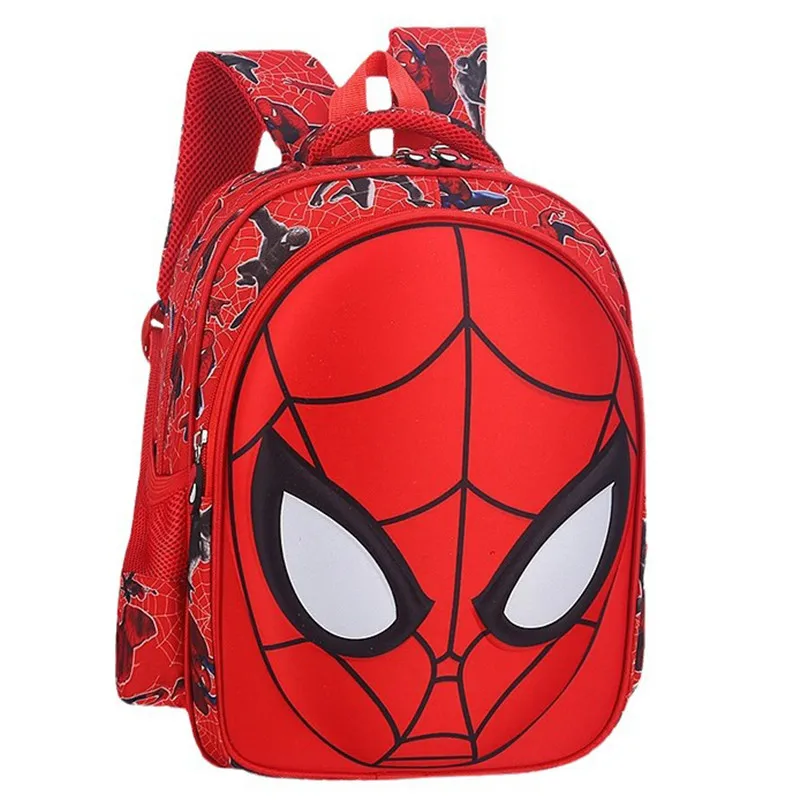 40cm Marvel Shoulder Bags Spider Man for Cartoon Student School Bag Cartoon 3d Stereo Kindergarten Backpack Travel Bags Gifts