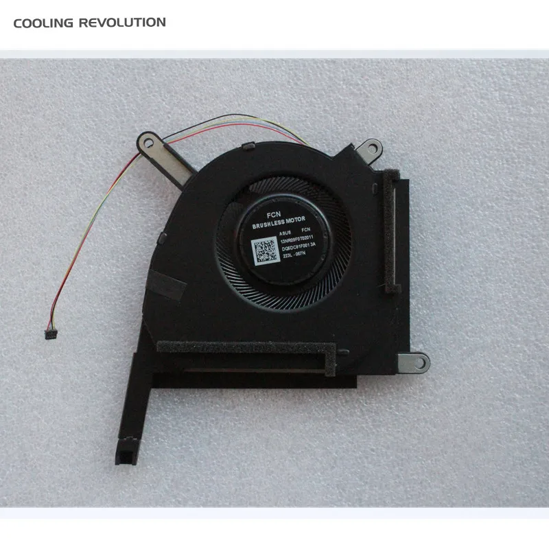 Imagem -03 - Ventilador de Refrigeração da Cpu do Portátil Original para Asus Tuf Gaming F15 Fx507zm 12th Rtx3060 Ppaw Fp88 12v 1a 13nr09f0t02011 13nr09f0t01011 Novo