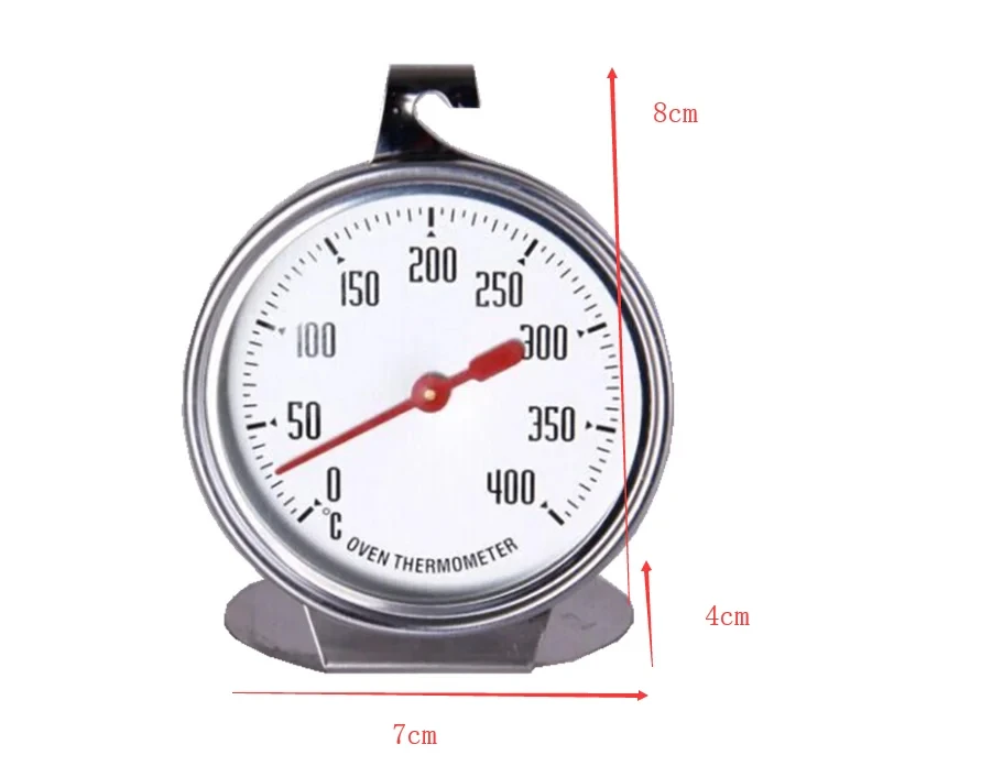 50-300℃/0-400℃ Oven Thermometer Baking Food Meat Temperature Gauge Stainless Steel Microwave Cooker BBQ Temperature Measure