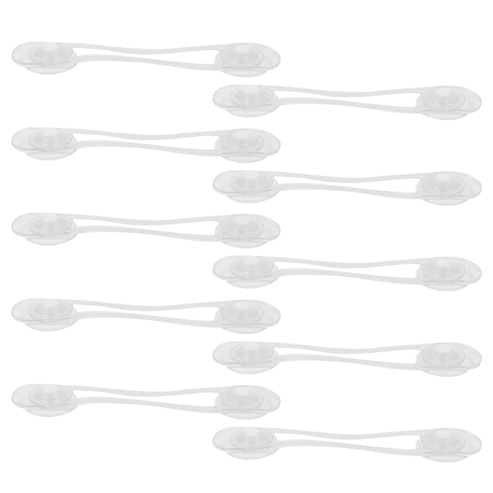 

10Pcs Childproof Safety Lock Anti-Pinch Self-Adhesive Drawer Cabinet Latch Baby Proof Lock for Kids Child Safety Cabinet