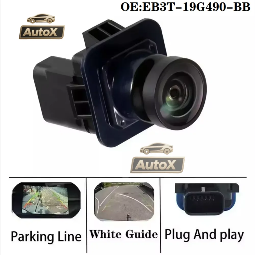 Auto X For Ford Ranger 2014-Current Rear View Camera Parking Assist Backup Camera EB3T19G490BB
