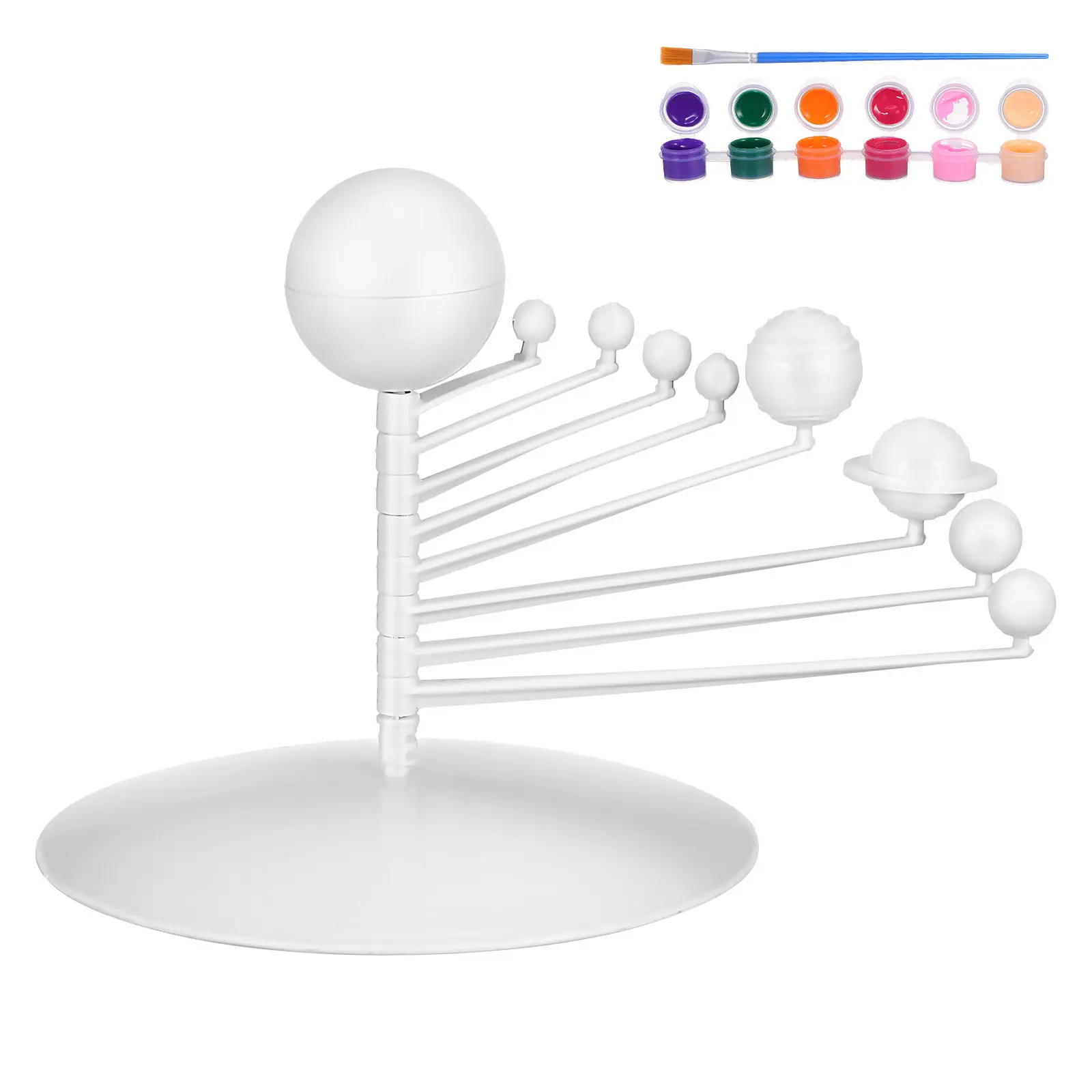 

1Set Solar System Kit Accurate Planetary Positions Educational Craft Science Experiment School Project Decoration