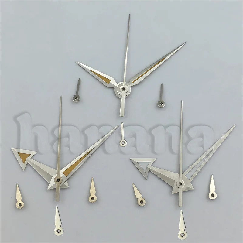 C3 Green Luminous Quartz 6PCS Watch Pointer for VK63 VK64 Quartz Movement Modified Watch Hands Accessories