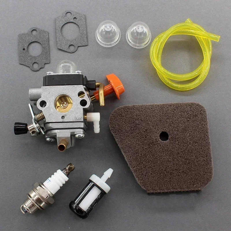 Vergaser Kit Für Stihl FS100R FS110 FS110R FR130T FS130 FS130R HL100 HL100K forZama C1Q Vergaser Garten Werkzeug Teile