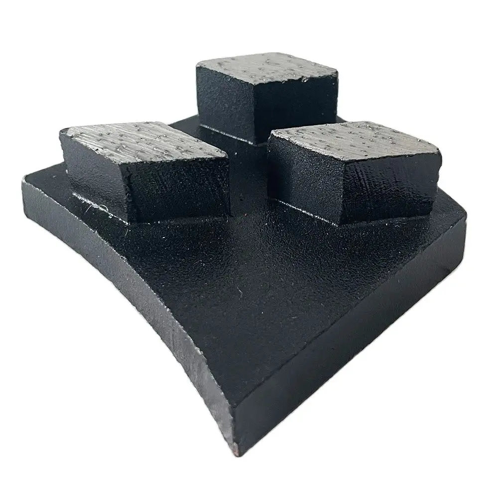 3Pcs Diamond Grinding Block Slot Polishing Pad Stone Concrete Epoxy Floor Concrete Cement Abrasive Disc