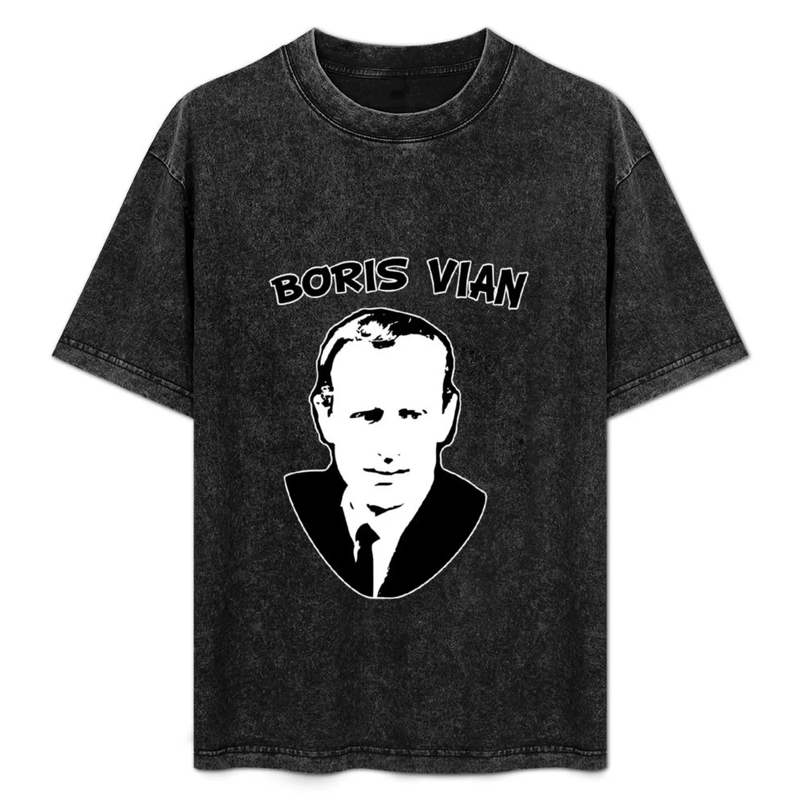 

boris vian T-Shirt Cool Feeling Summer Tee Shirt