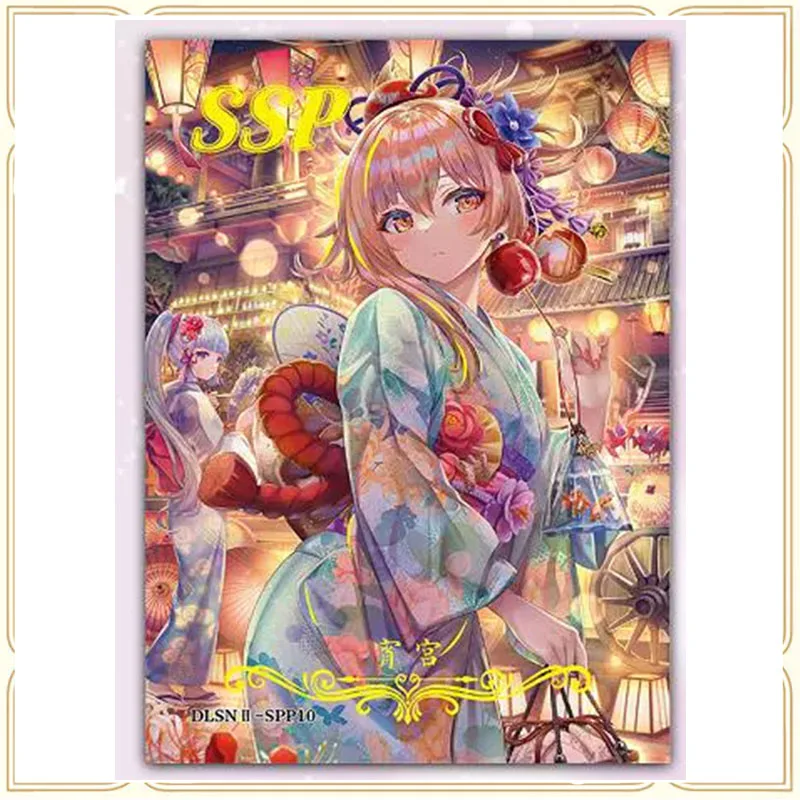 Anime Goddess Story SSP ACG Sexy Card Katsushika Hokusai Yoimiya Collectible Card Toys for boys Christmas birthday present