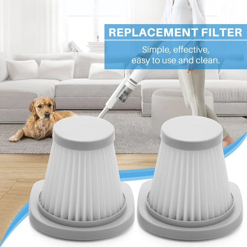 2 шт. сменный фильтр Hepa для Midea Sc861 Sc861a, запасные части для пылесоса, аксессуары, чистящие фильтры Hepa