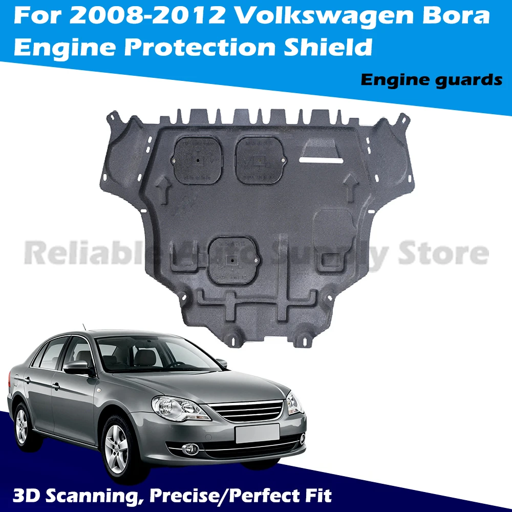 

Engine Skid Plate For 2008-2012 Volkswagen Bora, 3D Precision Fit Engine Shield, Easy Installation Underbody Protection Shield