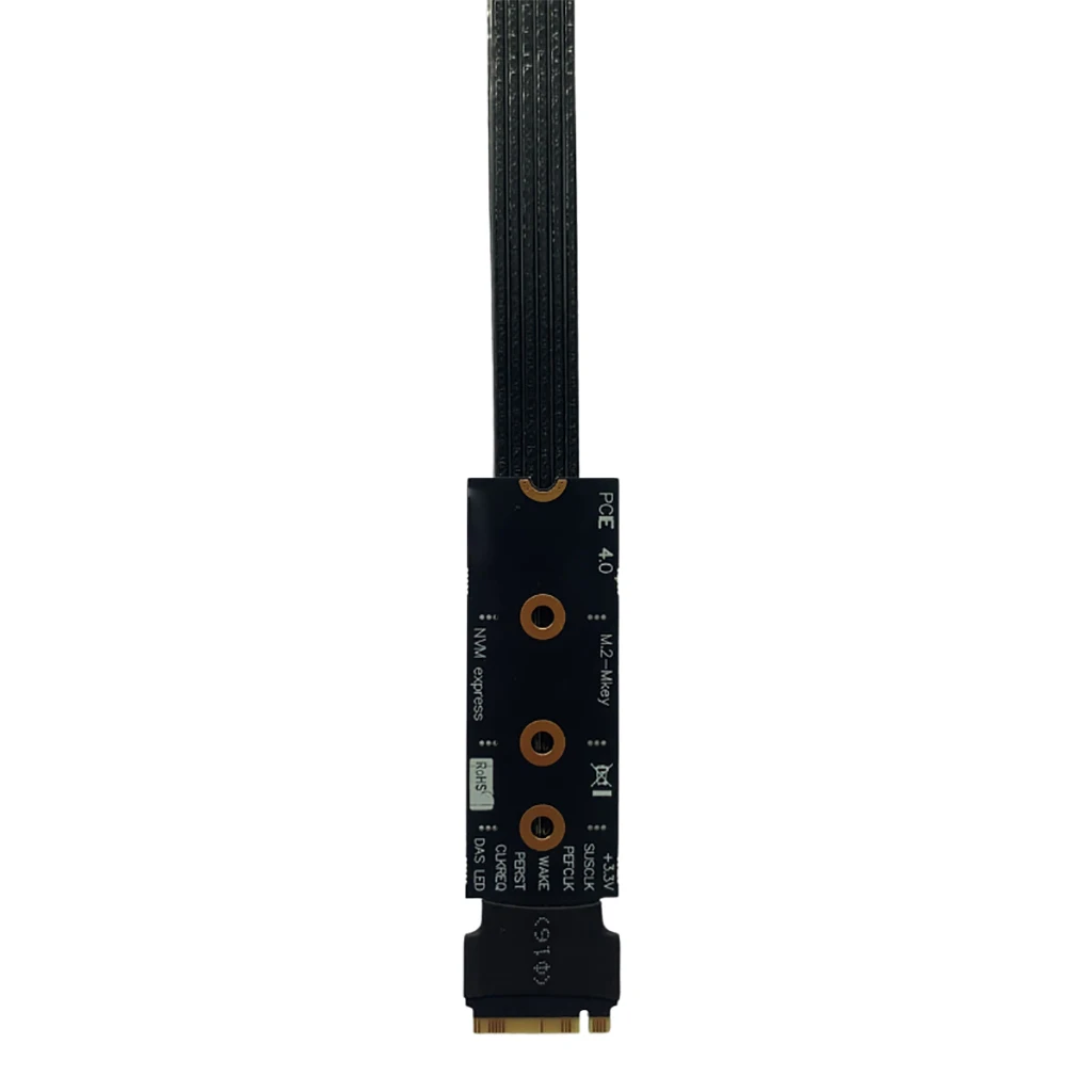 R43SG versión mejorada M.2 m-key a PCIe x16 4,0 para NVME, base de Tarjeta gráfica con 8 pines a Dual 6 + 2 pines, Cable de alimentación de tarjeta gráfica