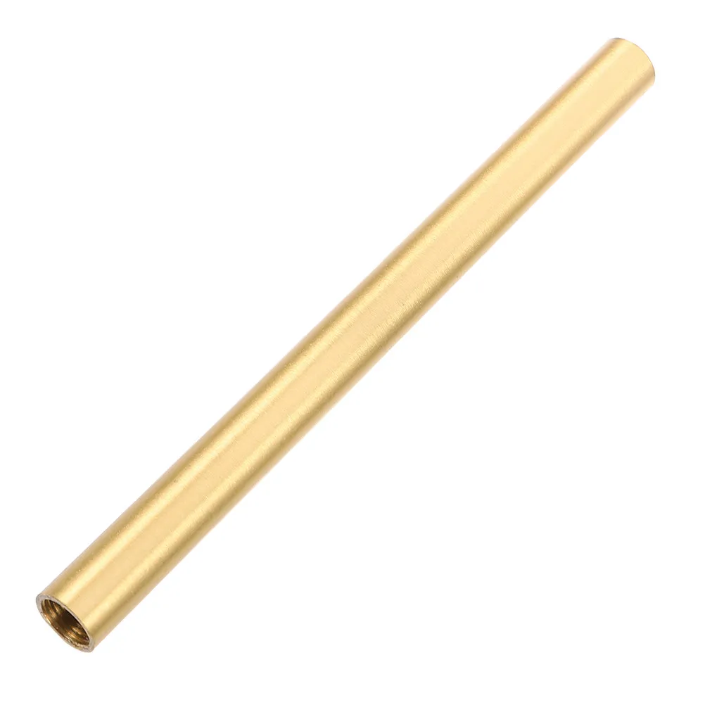Copper Vintage Wall Lamp Stem Internal Threaded Straight Tube Lamp Hardware Parts Extension Rod for DIY Lighting Fixture Repair