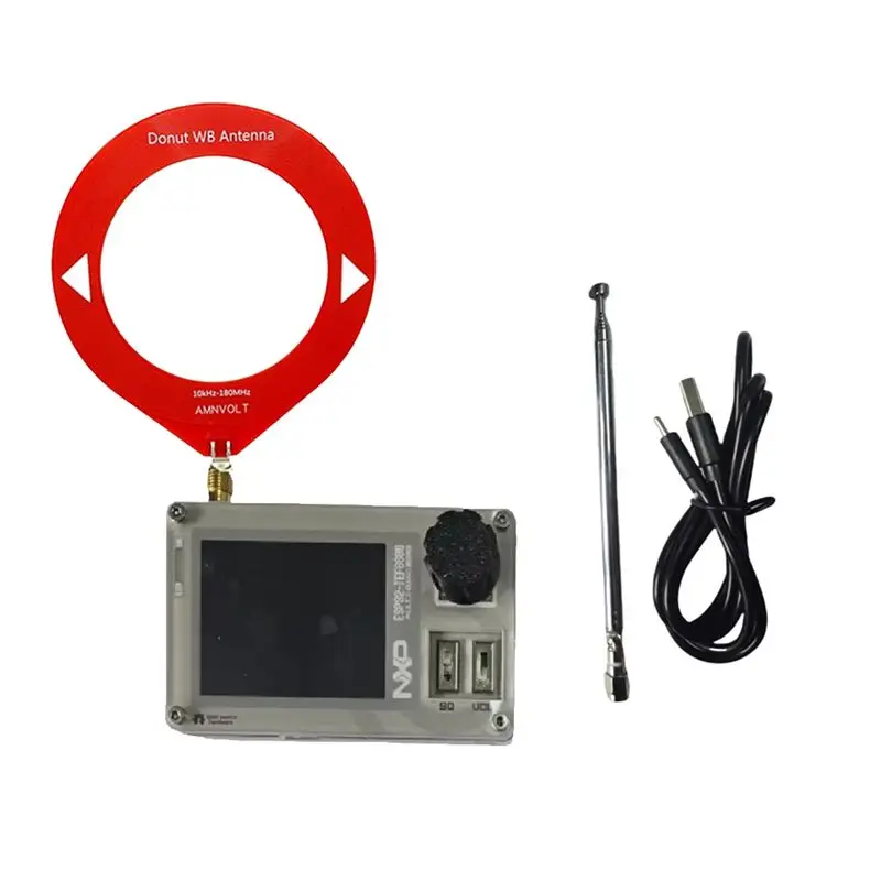 

ABKQ-TEF6686 Radio Class AB Amplifier ESP32 FM/LW/MW/SW Radio Receiver 2.0 Inch IPS Screen