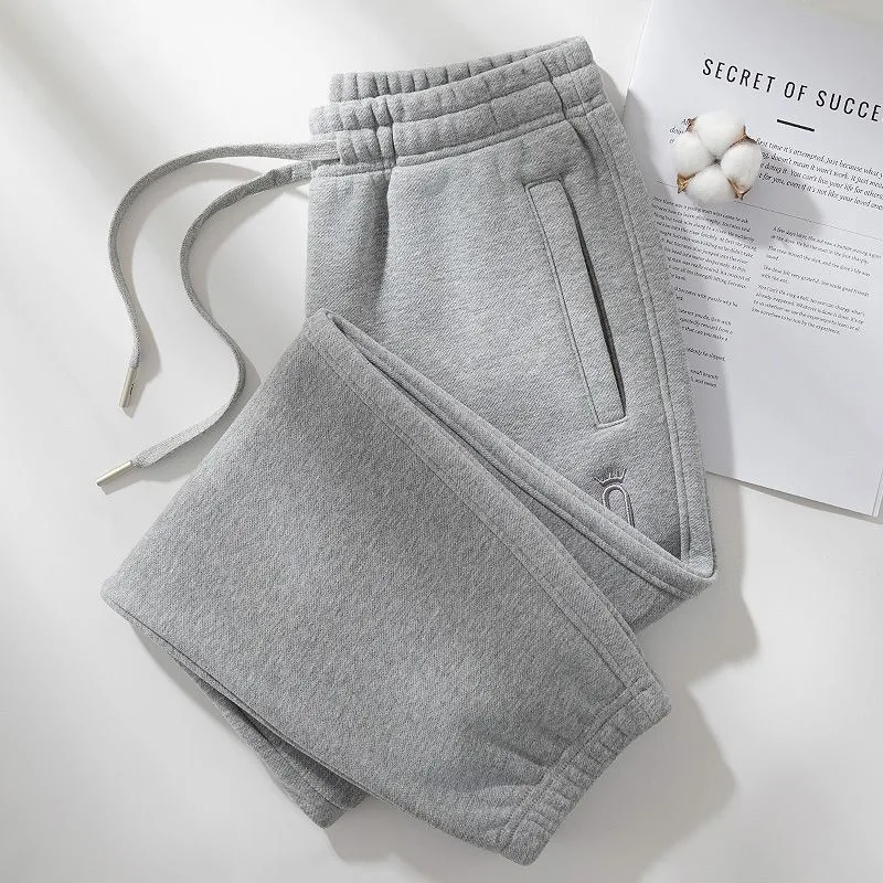 

Новый стиль, бархатные утепленные спортивные штаны, женские осенне-зимние спортивные штаны, женские хлопковые