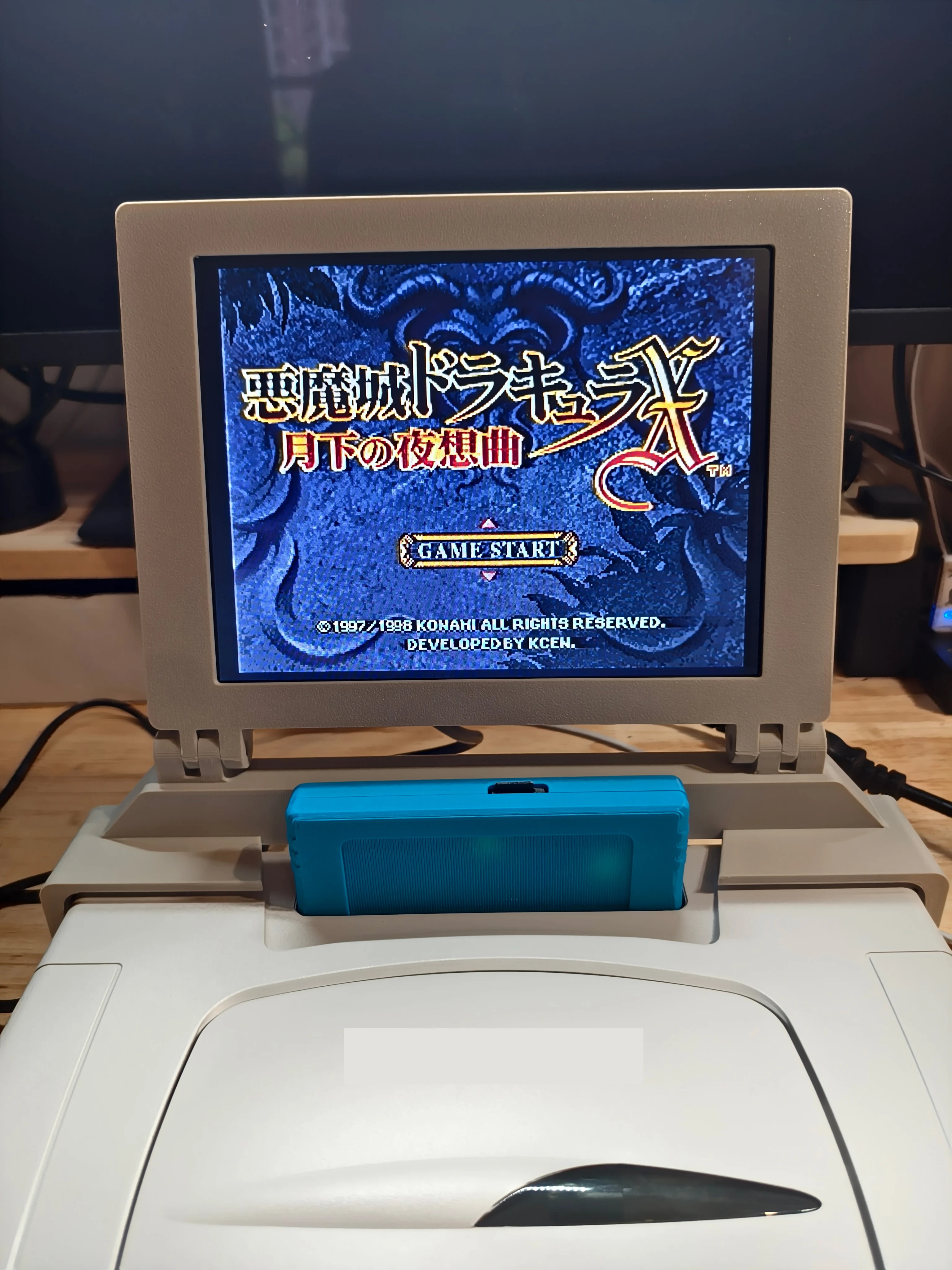

8-дюймовая игровая консоль SEGA Saturn Saroo SS в стиле ретро, портативный мини-монитор со стереосистемой для консоли SEGA Saturn SS