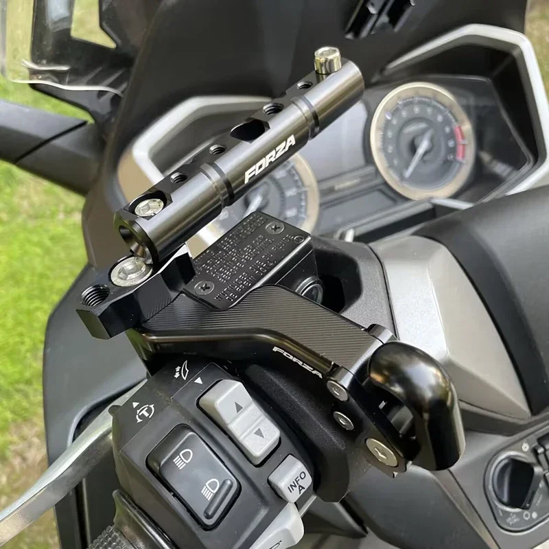 لهوندا NSS350/forza350/300 دراجة نارية الملحقات خوذة هوك للطي قابل للتعديل دراجة نارية CNC هوك توسيع قوس