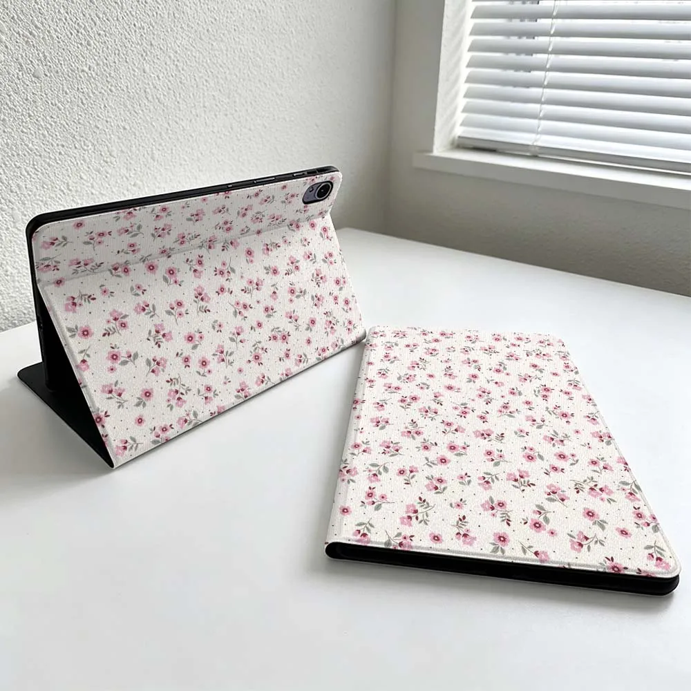 Minimalist Small Floral Print For Huawei MatePad MediaPad MagicPad Honor Pad 10 9 8 X10 X9 X8 Pro Soft Inch Tablet Case Cover