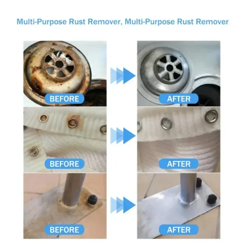 30ml Car Rust Remover Spray Metal Surface  Paint Car Maintenance  Powder Cleaning Super Rust Remover Multi-Purpose