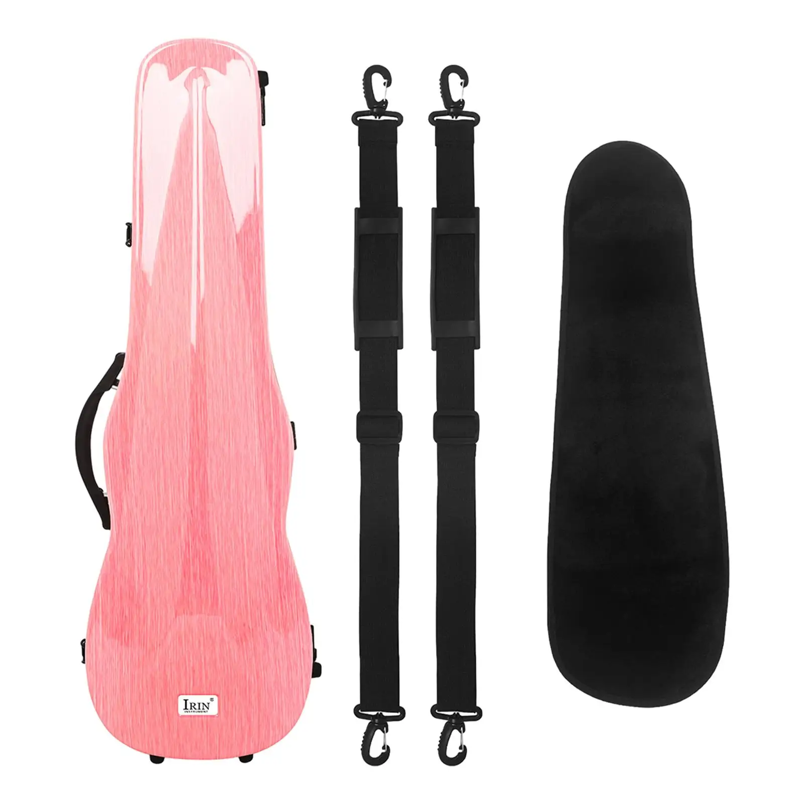 

Кейс для скрипки 4/4 полноразмерный, футляр для хранения, коробка для скрипки для любителей, музыкантов, энтузиастов, начинающих, аксессуары для музыкальных инструментов