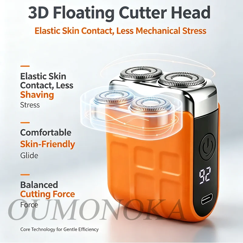 Men's Electric Shaver Two Blad - đánh giá và giá Cleanser Face