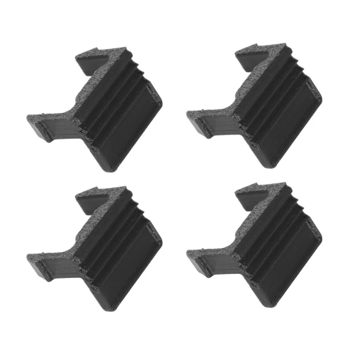 Clips para soporte de matrícula de automóviles, 4 Uds., adecuados para portaequipajes trasero Thule EuroWay EasyFold VeloCompact, accesorios para coche