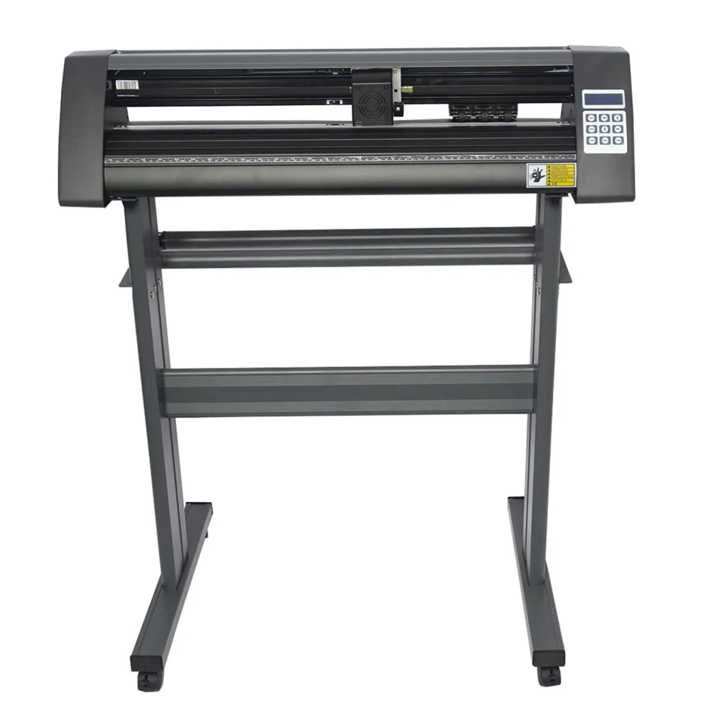 Basic Cutting Plotter KH-870 870 Mm Plotter Cutting Machine With Stepper Motor 34 Inch Vinyl Graph Cutter