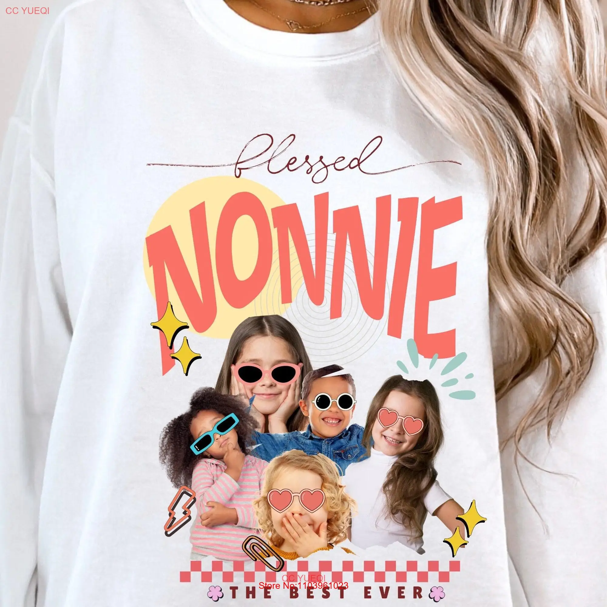 Оригинальная Спортивная футболка nonnie с длинным или коротким рукавом с изображением бабушки сада граммы