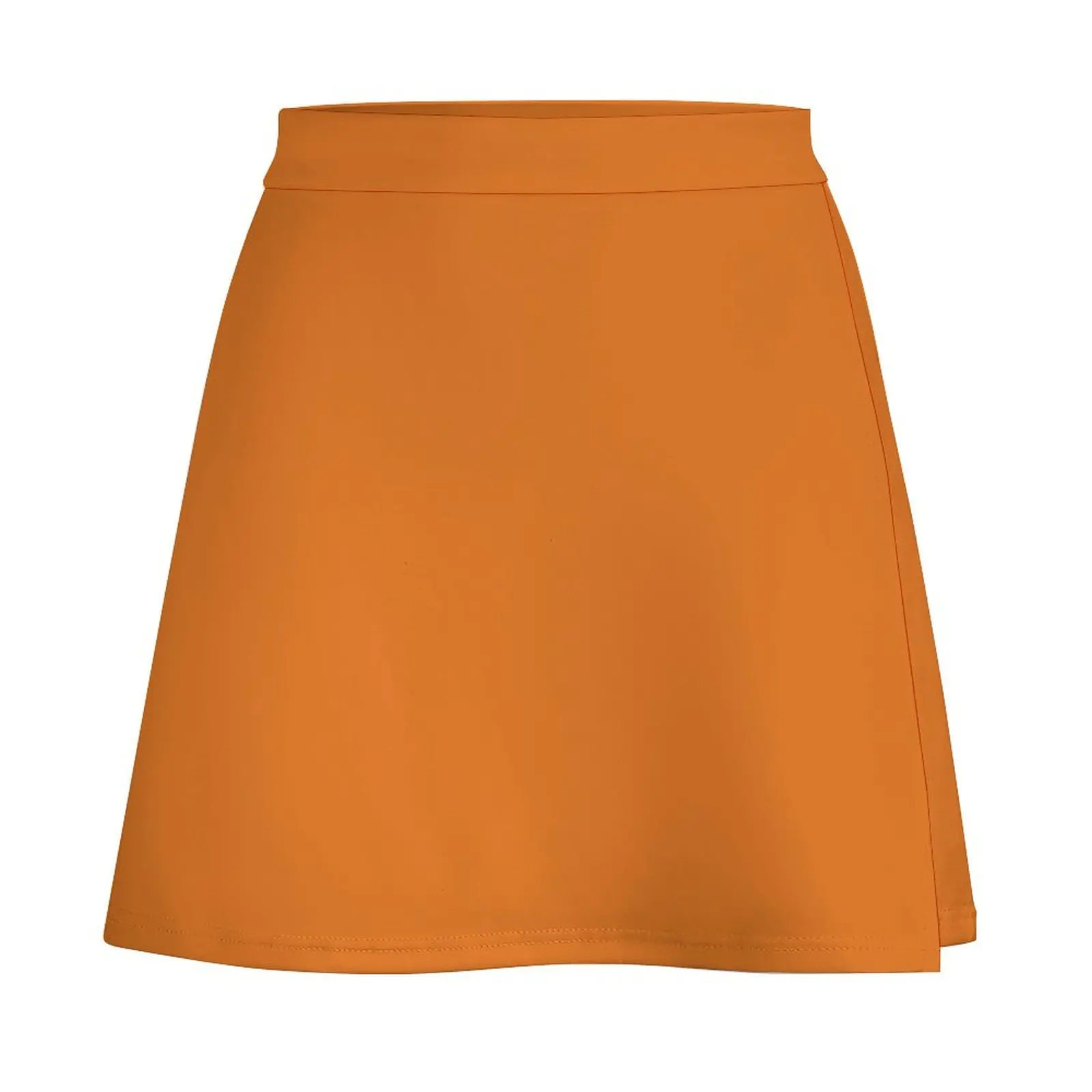 Dusky Orange/ Pantone 158c -PLAIN ORANGE OVER 100 SHADES OF ORANGE ON OZCUSHIONS Mini Skirt Women's dress skirts for woman