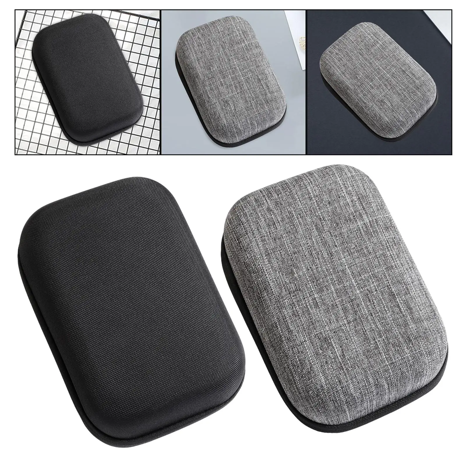 Hard Storage Case Dustproof Protective Pouch Waterproof Travel Bag for Upper Arm Pressure Monitor (Case Only)